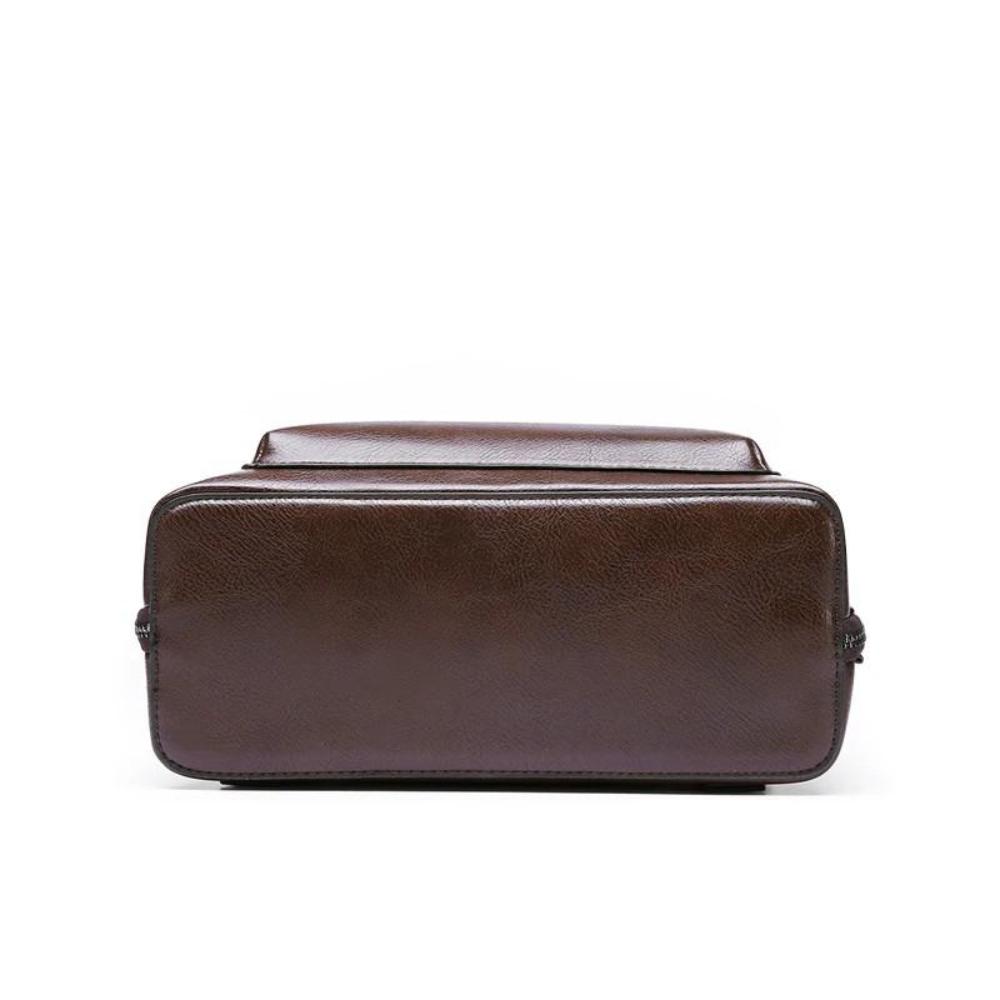 Saskia - Klassisk ryggsäck med dubbel dragkedja