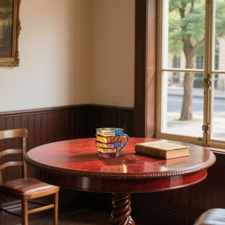 Unik Handgjord 3D Grattiskopp för Bokälskare